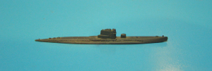 Submarine "Whiskey V" (1 p.) SU 1966 no. 10266 from Trident